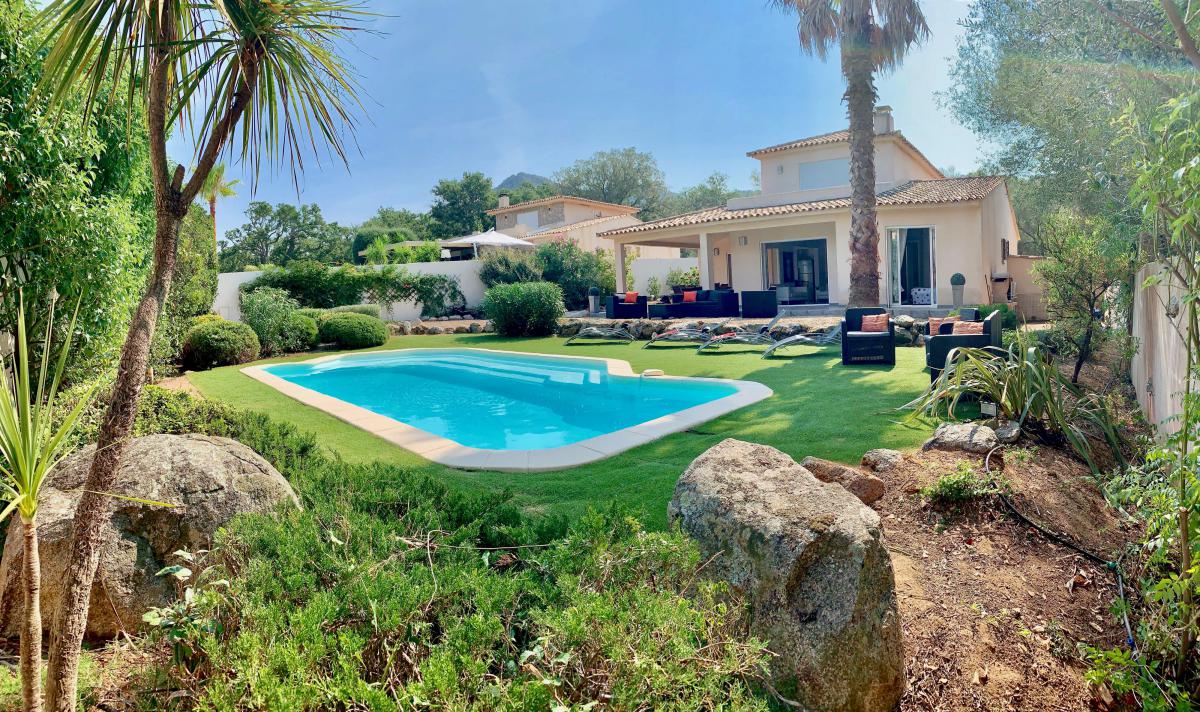 airbnb villa palombaggia 130M2 piscine chauffée